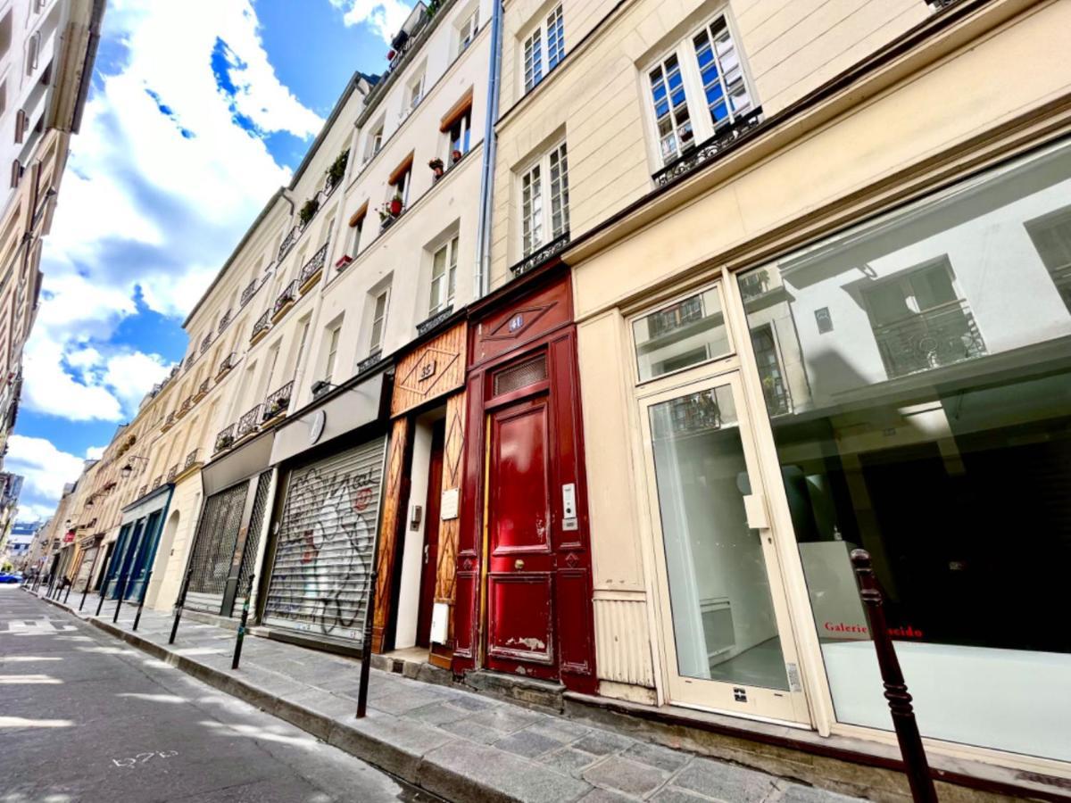 Dream Dwell Paris-Chic Flat In The Heart Of Marais Near Pompidou Centre Apartment Exterior photo
